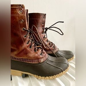 LL Bean Boots 10” Shearling Lined